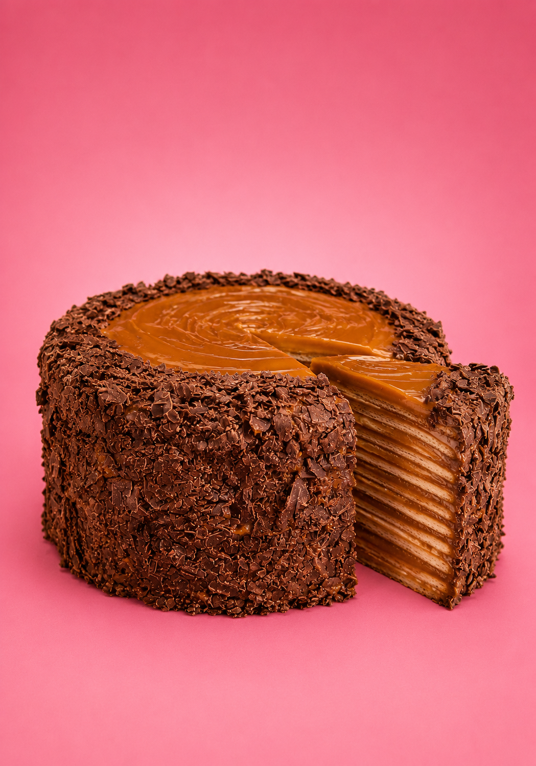 Torta Panqueque Chocolate Manjar - Imagen 2